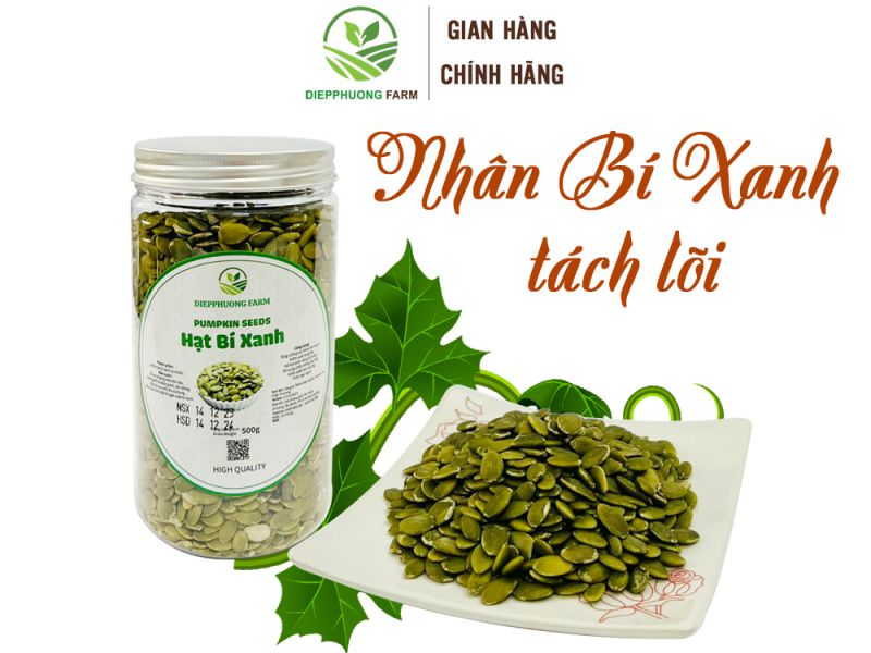 Nhân bí xanh